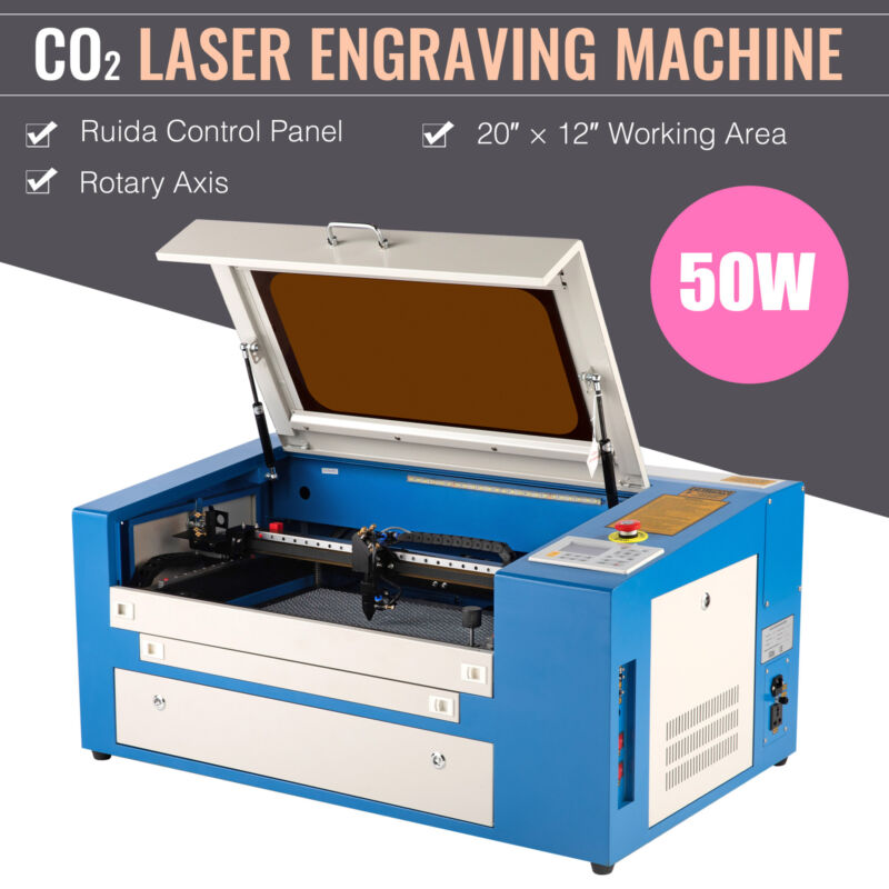 Co2 Laser Rotary Engraver attachment works with Chinese laser